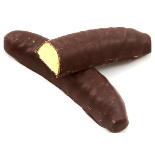 Carletti Marshmallow Foam Chocolate Bananas - 30 Count Box