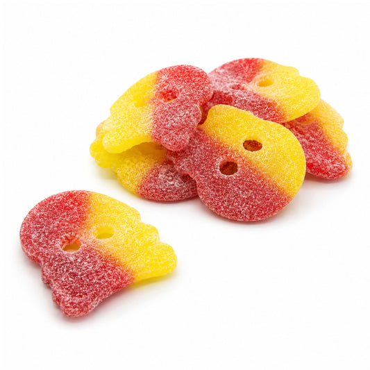 BUBS Giant Fizzy Raspberry and Lemon Skulls 3.2kg
