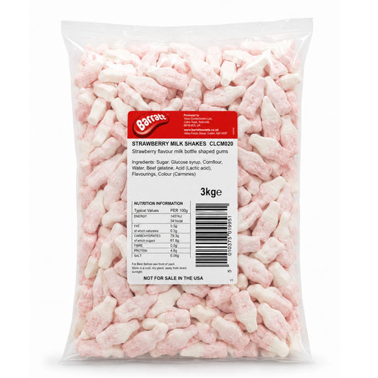 Barratt Strawberry Milkshakes 3kg