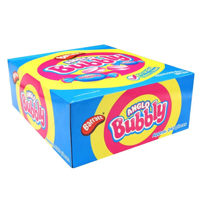 Barratt Anglo Bubbly Bubblegum 240 Pcs Box