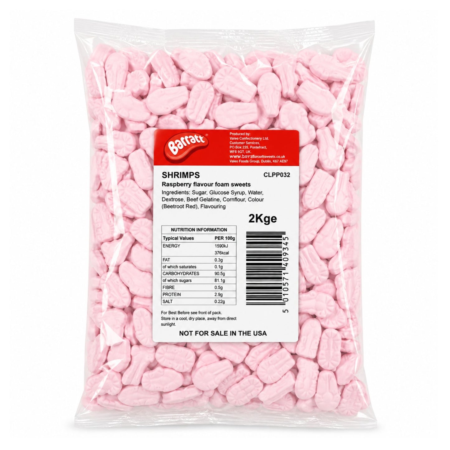 Barratt Shrimps  2kg