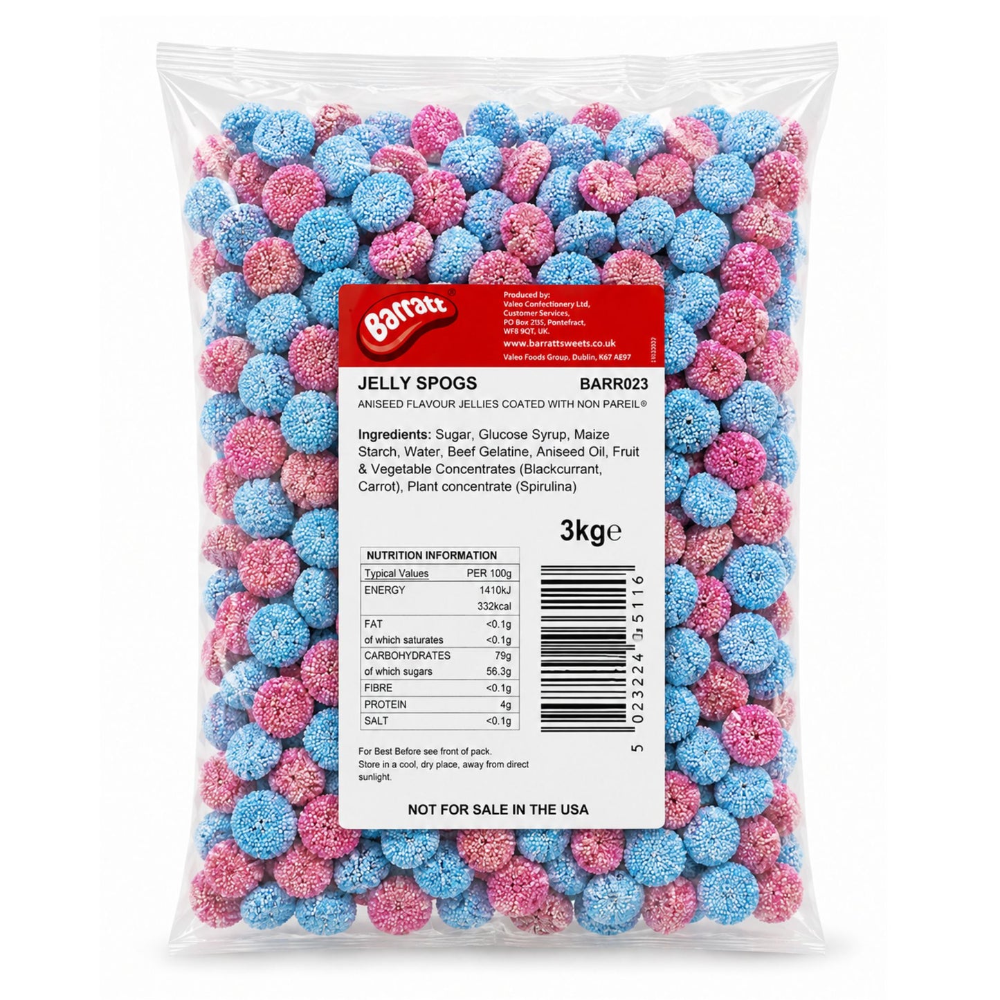 Barratt Jelly Spogs 3kg