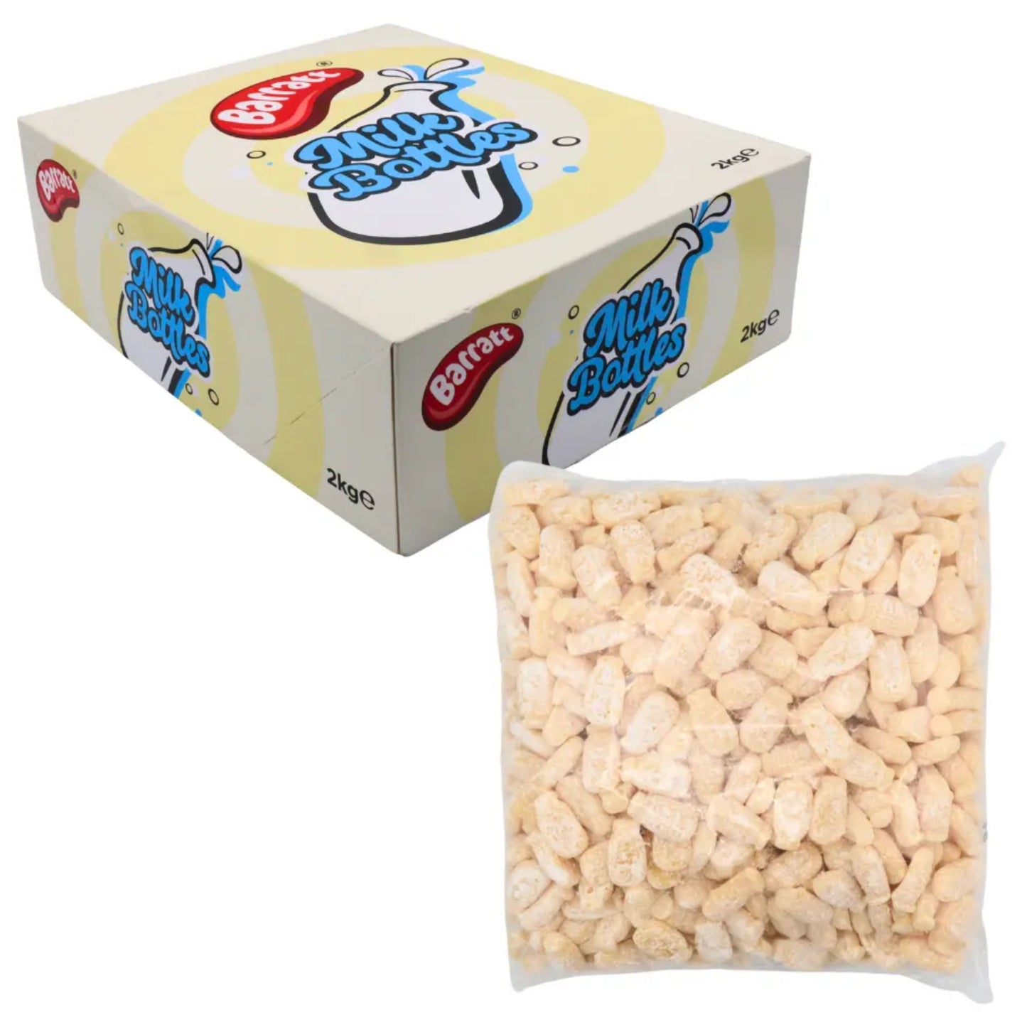 Barratt Milk Bottle Gums (Dusted) 2kg Box