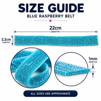 Vidal Blue Raspberry Sour Belts 200pcs
